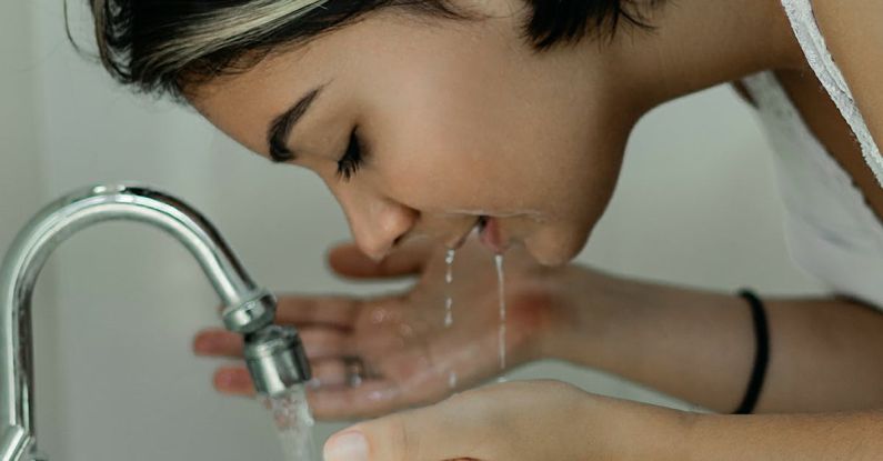 Life - Woman Washing Her Face With Water